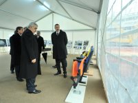 Президент Ильхам Алиев ознакомился с ходом строительства Бакинского Олимпийского стадиона (ФОТО)