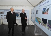 Ильхам Алиев ознакомился с работой по комплексному экологическому восстановлению озера Беюкшор и прилегающих территорий (ФОТО)