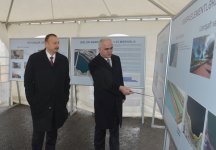 Ильхам Алиев ознакомился с работой по комплексному экологическому восстановлению озера Беюкшор и прилегающих территорий (ФОТО)