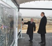 Ильхам Алиев ознакомился с ходом строительства дороги в направлении Олимпийского стадиона в Баку (ФОТО)