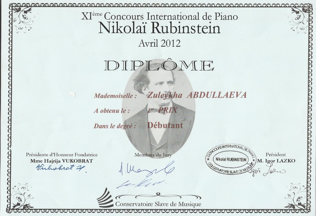 11-летняя Зулейха Абдуллаева стала лауреатом конкурса “American Protege” в Нью-Йорке (фото)