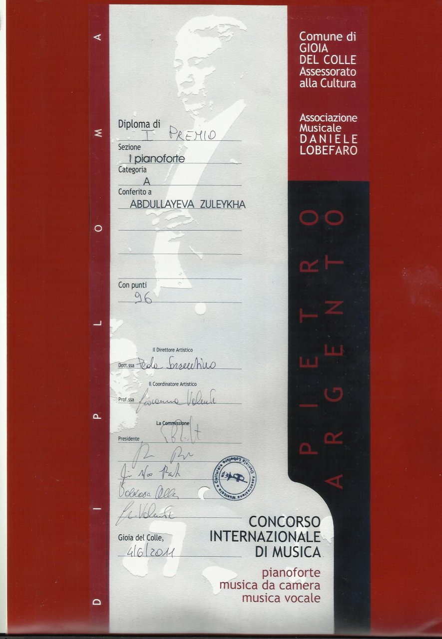 11-летняя Зулейха Абдуллаева стала лауреатом конкурса “American Protege” в Нью-Йорке (фото)