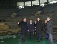 Президент Азербайджана ознакомился с проектом работ, которые будут проведены в Спортивно-концертном комплексе им. Гейдара Алиева (ФОТО)