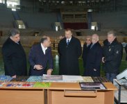 Президент Азербайджана ознакомился с проектом работ, которые будут проведены в Спортивно-концертном комплексе им. Гейдара Алиева (ФОТО)