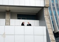 Президент Азербайджана ознакомился с проектом работ, которые будут проведены в Спортивно-концертном комплексе им. Гейдара Алиева (ФОТО)