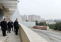 Президент Азербайджана ознакомился с проектом работ, которые будут проведены в Спортивно-концертном комплексе им. Гейдара Алиева (ФОТО)
