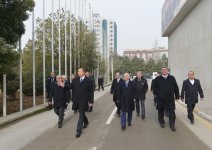 Президент Азербайджана ознакомился с проектом работ, которые будут проведены в Спортивно-концертном комплексе им. Гейдара Алиева (ФОТО)