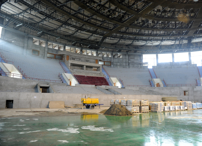 Президент Азербайджана ознакомился с проектом работ, которые будут проведены в Спортивно-концертном комплексе им. Гейдара Алиева (ФОТО)