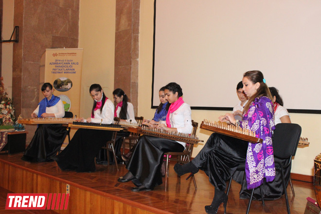 Габала, Балакен и Абшерон объявлены "Столицами народного творчества" 2014 года - презентация (ФОТО)