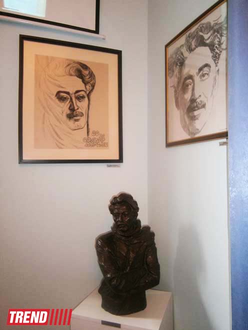 Самед Вургун в памятниках, картинах, марках ... (ФОТО)