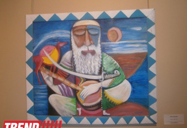 В Баку открылась выставка Ашрафа Гейбата "Посвящение. Между Востоком и Западом" (ФОТО)