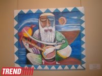В Баку открылась выставка Ашрафа Гейбата "Посвящение. Между Востоком и Западом" (ФОТО)
