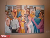 В Баку открылась выставка Ашрафа Гейбата "Посвящение. Между Востоком и Западом" (ФОТО)