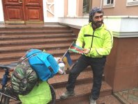 Рамиль Зиядов из Киева отправляется в Беларусь: "Посол высоко оценил мировое велотурне" (ФОТО)