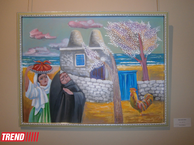 В Баку открылась выставка Ашрафа Гейбата "Посвящение. Между Востоком и Западом" (ФОТО)