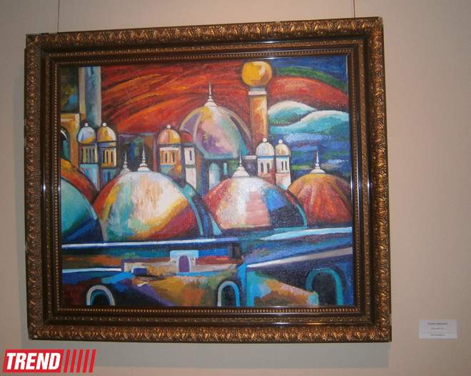 В Баку открылась выставка Ашрафа Гейбата "Посвящение. Между Востоком и Западом" (ФОТО)