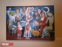 В Баку открылась выставка Ашрафа Гейбата "Посвящение. Между Востоком и Западом" (ФОТО)