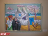 В Баку открылась выставка Ашрафа Гейбата "Посвящение. Между Востоком и Западом" (ФОТО)