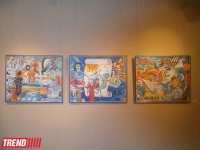 В Баку открылась выставка Ашрафа Гейбата "Посвящение. Между Востоком и Западом" (ФОТО)