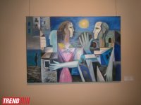 В Баку открылась выставка Ашрафа Гейбата "Посвящение. Между Востоком и Западом" (ФОТО)
