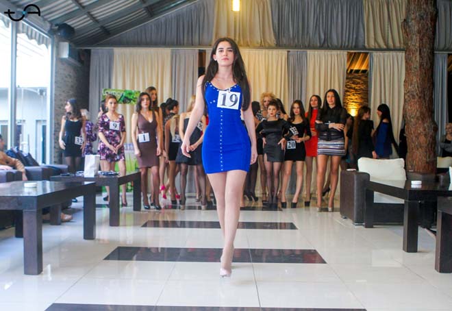 Фотосессия отборочного тура национального конкурса "Мисс Азербайджан 2014"