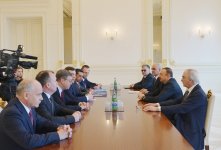 Президент Азербайджана принял делегацию во главе с губернатором Свердловской области