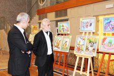 В Киноцентре Низами открылась благотворительная выставка "Лейкемия - не приговор" (ФОТО)