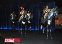 Лейла Алиева и Арзу Алиева приняли участие в открытии выставки "Легендарное оружие" в Центре Гейдара Алиева (ФОТО)