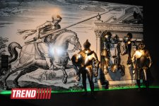 Лейла Алиева и Арзу Алиева приняли участие в открытии выставки "Легендарное оружие" в Центре Гейдара Алиева (ФОТО)