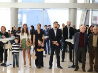 Лейла Алиева и Арзу Алиева приняли участие в открытии выставки "Легендарное оружие" в Центре Гейдара Алиева (ФОТО)