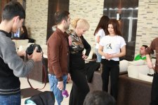 Первая репетиция полуфиналисток "Мисс Азербайджан 2014": актрисы или модели? (ФОТО)