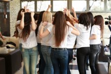 Первая репетиция полуфиналисток "Мисс Азербайджан 2014": актрисы или модели? (ФОТО)