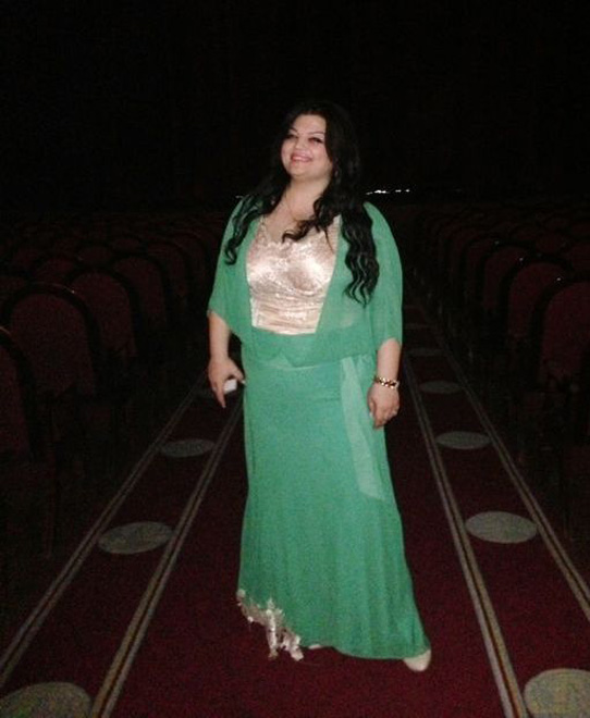 Джавахир Абдулова выступила на сцене Московского театра эстрады (фото)