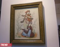 Реконструированная азербайджанская национальная одежда XIX века - выставка "Коллажи" (ФОТО)