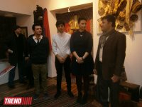 Реконструированная азербайджанская национальная одежда XIX века - выставка "Коллажи" (ФОТО)