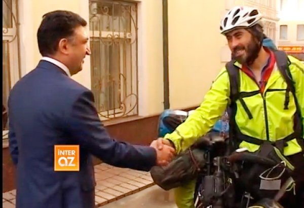 Исполнительный директор ВАК Ильгар Гаджиев принял в Москве известного путешественника Рамиля Зиядова (ВИДЕО - ФОТО)