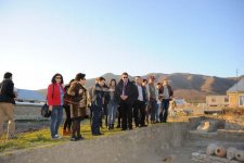 Грузинские туристы посетили Азербайджан - тур культурного наследия (ФОТО)