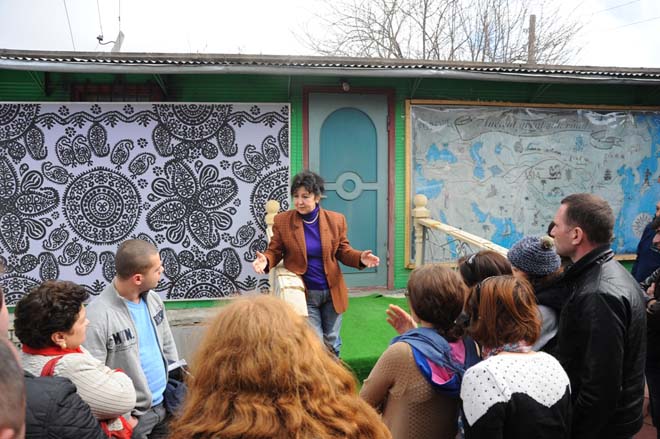 Грузинские туристы посетили Азербайджан - тур культурного наследия (ФОТО)