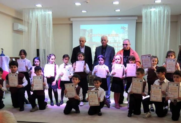 Известные азербайджанские художники провели мастер-класс для школьников (ФОТО)