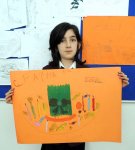 Известные азербайджанские художники провели мастер-класс для школьников (ФОТО)