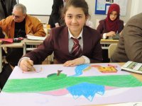 Известные азербайджанские художники провели мастер-класс для школьников (ФОТО)