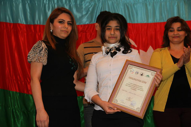 В Баку прошел конкурс чтецов, посвященный Дню геноцида азербайджанцев (ФОТО)