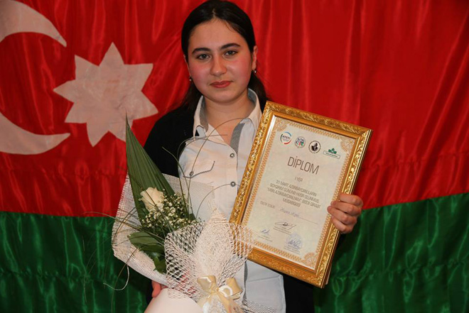 В Баку прошел конкурс чтецов, посвященный Дню геноцида азербайджанцев (ФОТО)