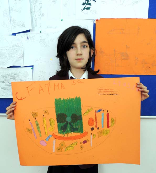 Известные азербайджанские художники провели мастер-класс для школьников (ФОТО)