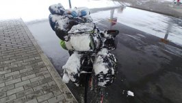 Велопутешественник Рамиль Зиядов из Твери направляется в Санкт-Петербург (ФОТО)