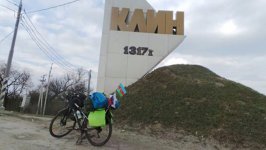 Велопутешественник Рамиль Зиядов из Твери направляется в Санкт-Петербург (ФОТО)