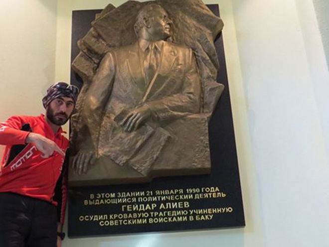 Велопутешественник Рамиль Зиядов из Твери направляется в Санкт-Петербург (ФОТО)