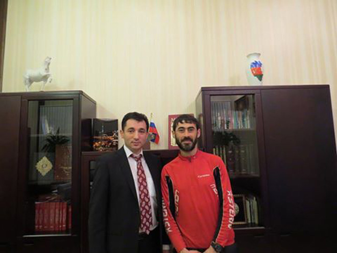 Велопутешественник Рамиль Зиядов из Твери направляется в Санкт-Петербург (ФОТО)