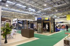 Президент Ильхам Алиев и его супруга ознакомились с выставками, проходящими в Баку (ФОТО)