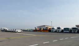 Ильхам Алиев принял участие в церемонии открытия нового административного здания Нахчыванского международного аэропорта (ФОТО)